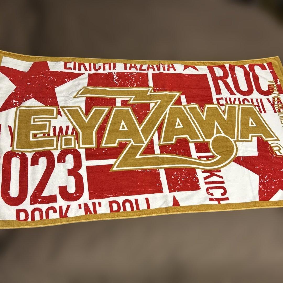 矢沢永吉2023年ビーチタオル（レッド） - メルカリ