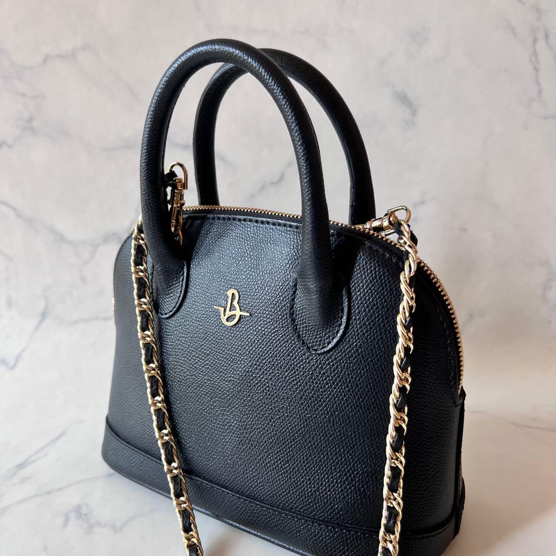 【入手困難】CARBOTTI カルボッティベリーナハンドバッグ 黒　未使用級