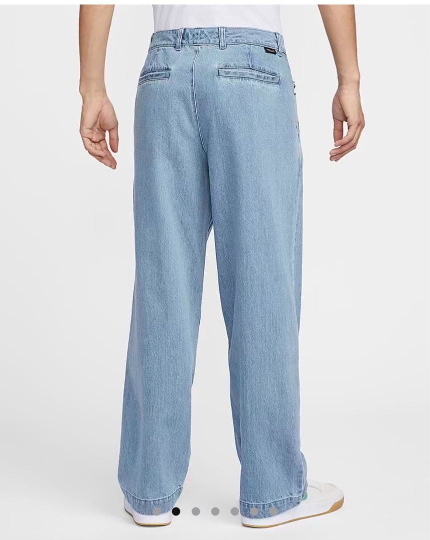 サイズ38Nike SB ライトブルー デニムパンツ