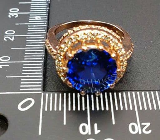 eriken20スリランカ産天然ロイヤルブルーサファイア SV925 指輪
