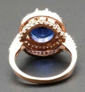 eriken20スリランカ産天然ロイヤルブルーサファイア SV925 指輪