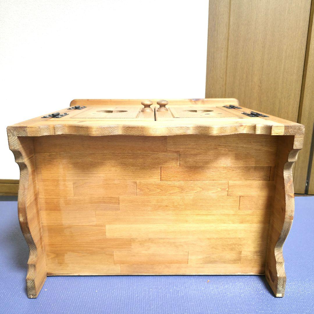 16】カントリー家具 ハンドメイド カントリー調 キャビネット ハートの