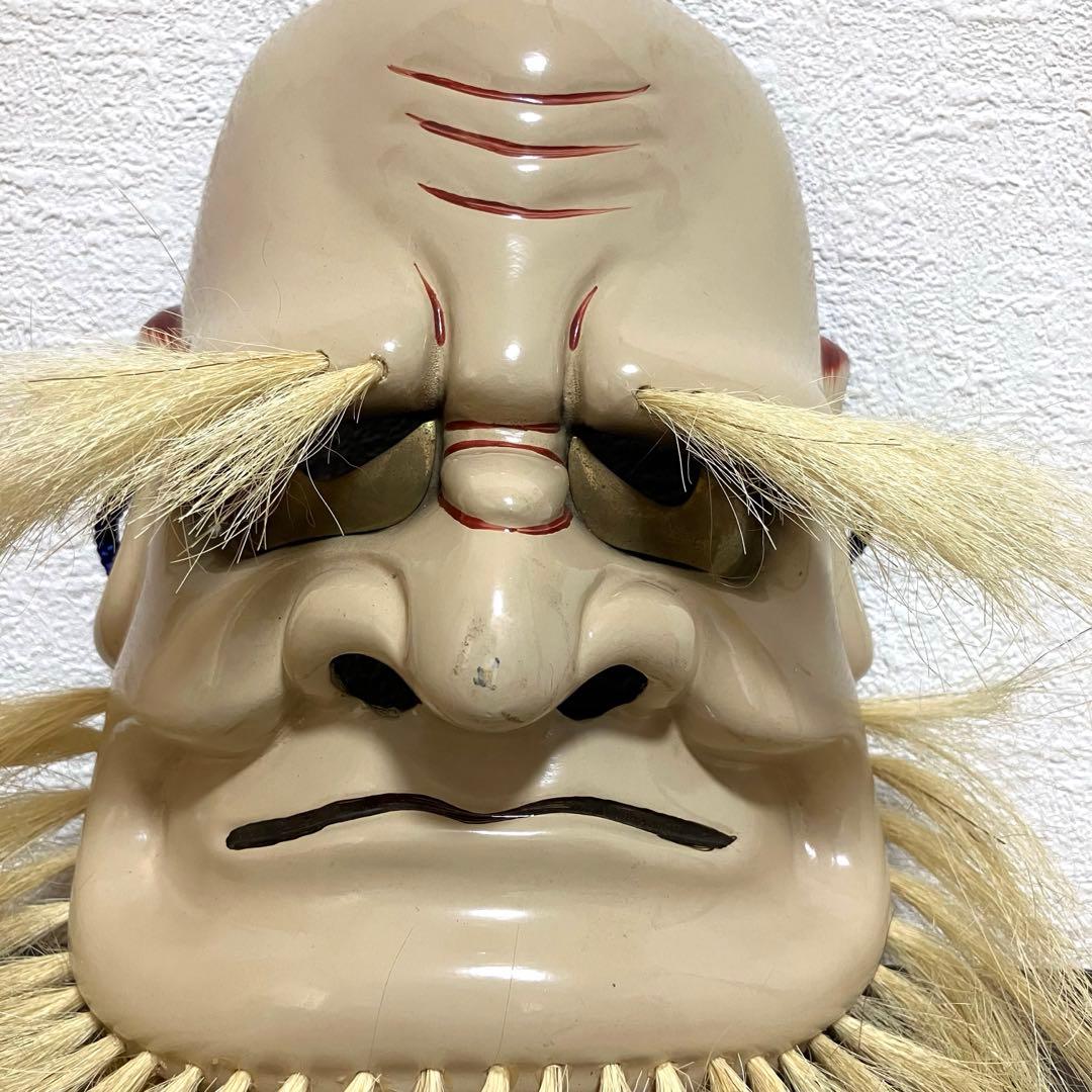 重要無形文化財 備中神楽面 思兼命 聖祐 - メルカリ