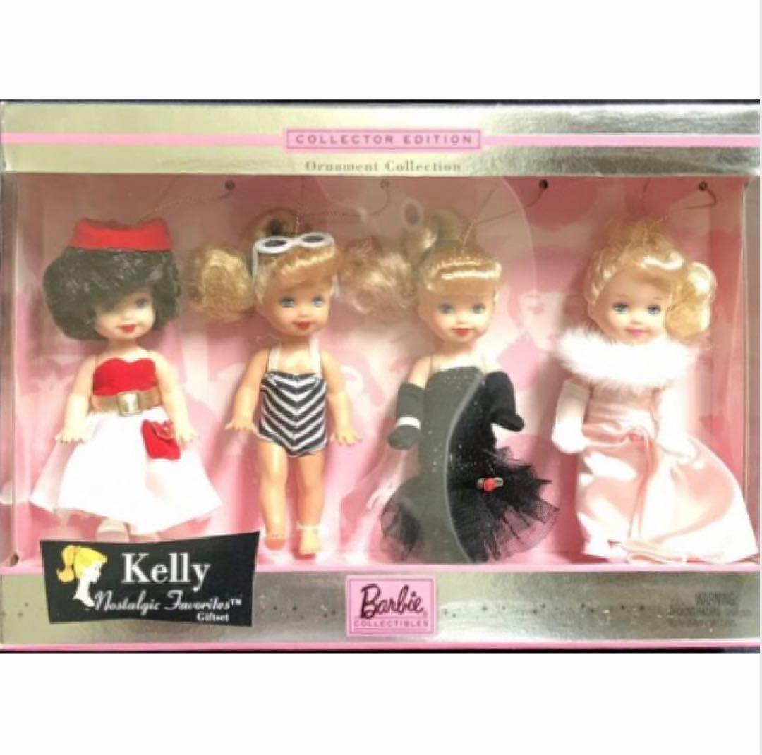 年代物新品未開封バービー人形とバービー&ケリーセット