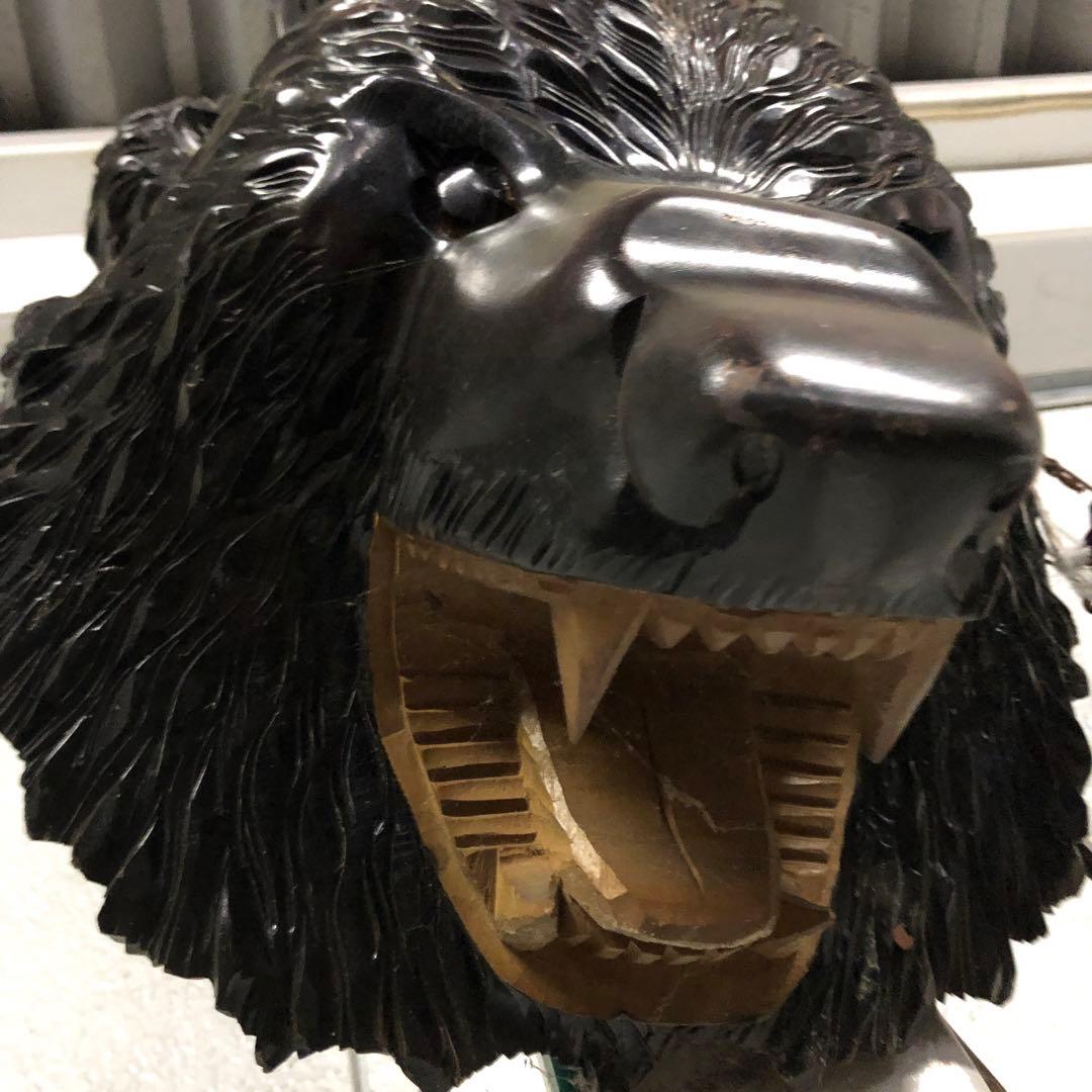 クマの顔 木製彫刻 インテリア クマの顔 木製彫刻 インテリア 2025年