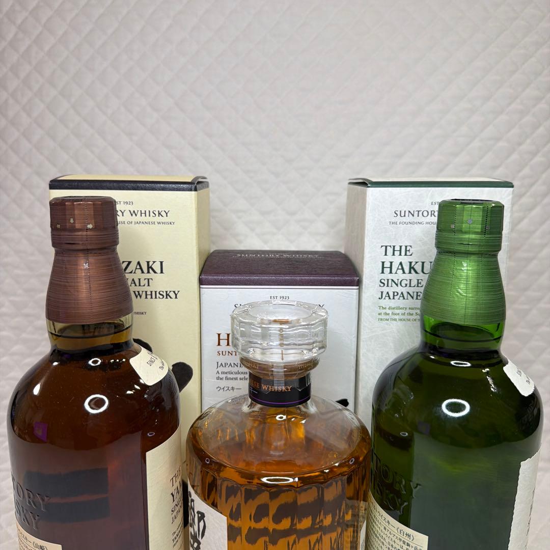 ☆サントリー 山崎NV・響JH ・白州NV 700ml 3本セット☆ - メルカリ