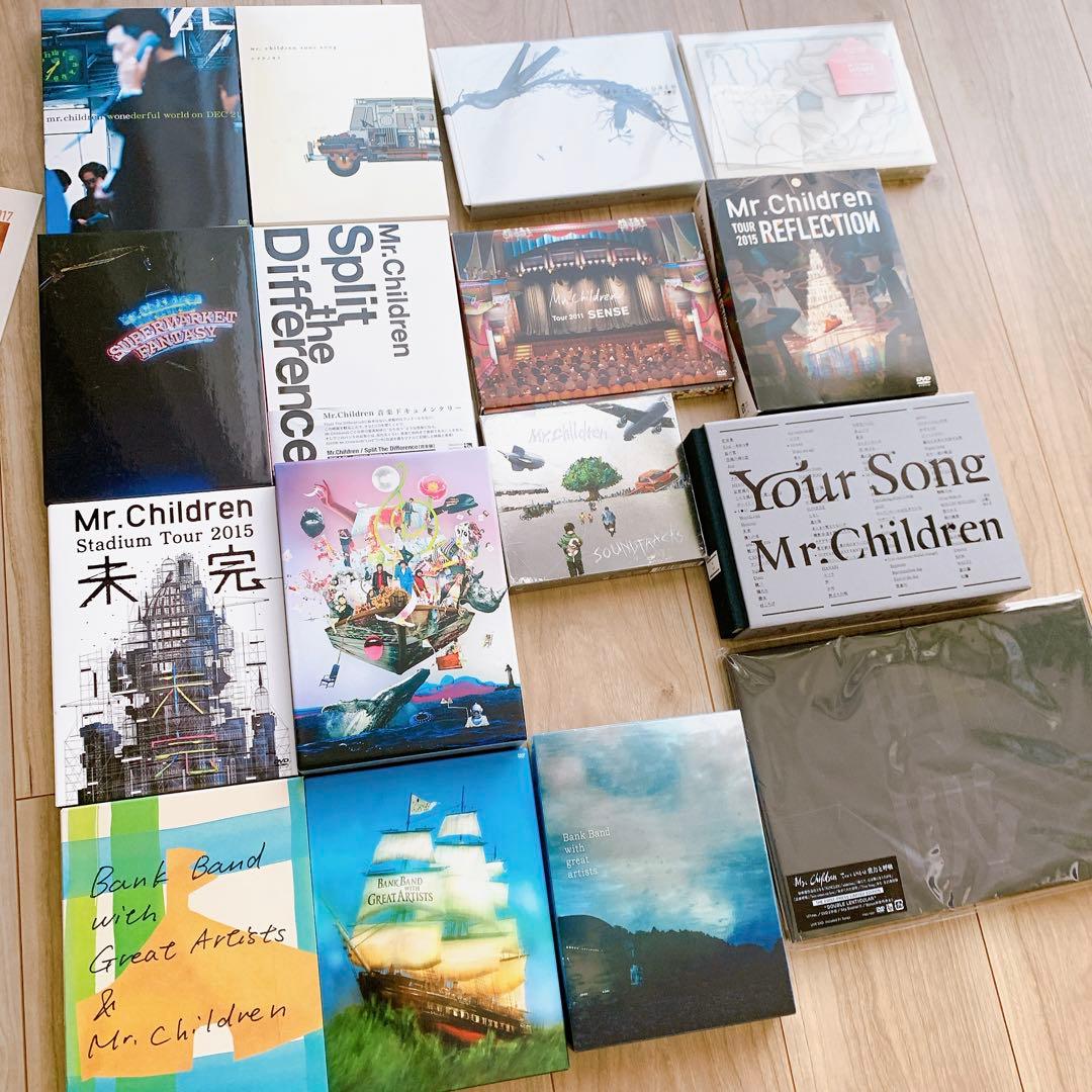 Mr.Children ◦bank band 】DVD&ツアーグッズ&本