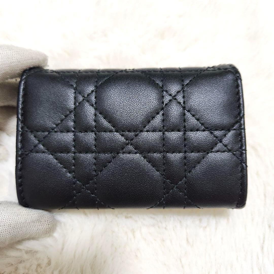 ✨ほぼ未使用　正規品✨ディオール　二つ折り　ケース　名刺入れ　チャーム