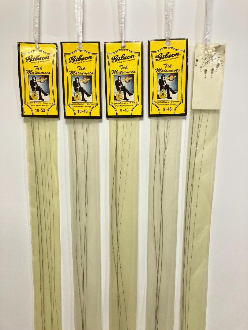 B'z TAK 松本孝弘モデル　ギター弦 Gibson 未使用　未開封
