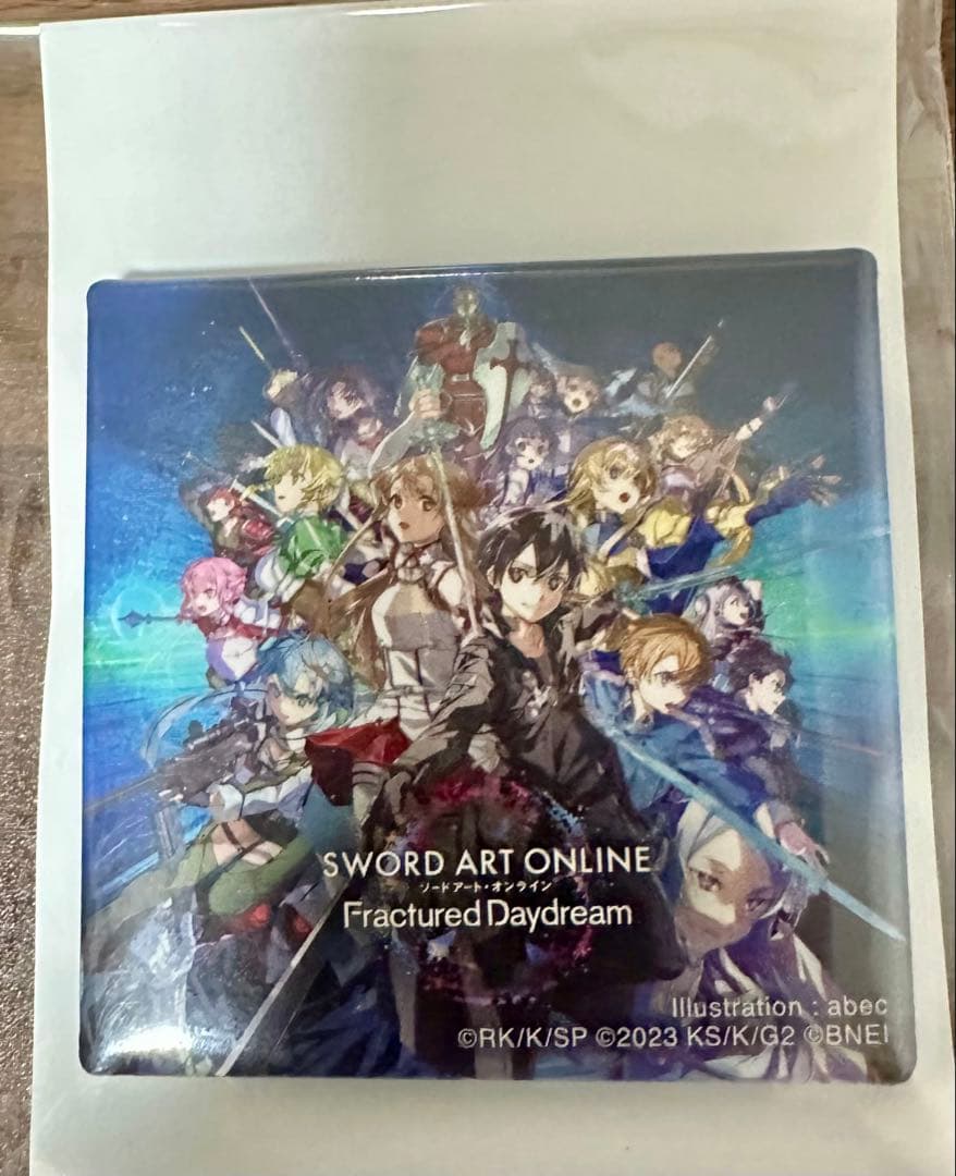 SAOFD TGS特典 缶バッジ