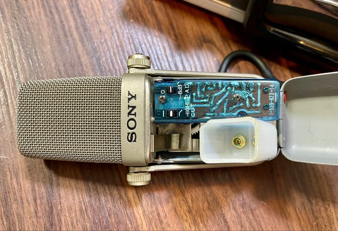 SONY C-38B 名機 コンデンサーマイク 漫才 落語 放送局仕様 動作品