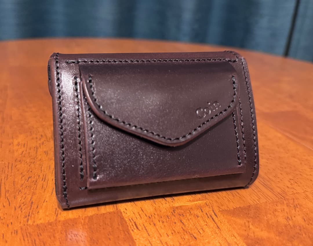 Dual サドルプルアップ コンパクトウォレット