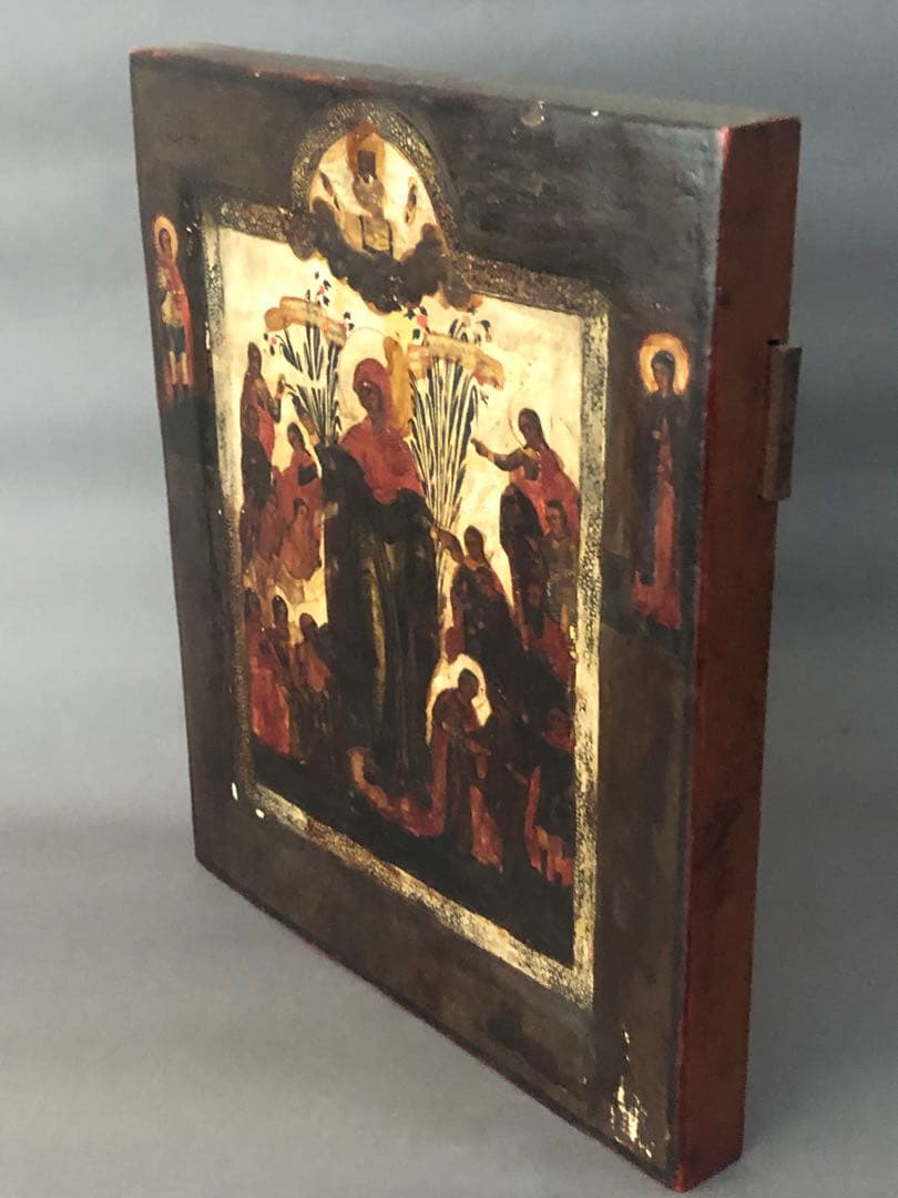 東欧イコンパレスチナ・ベツレヘムにて購入アンティークキリスト教宗教画