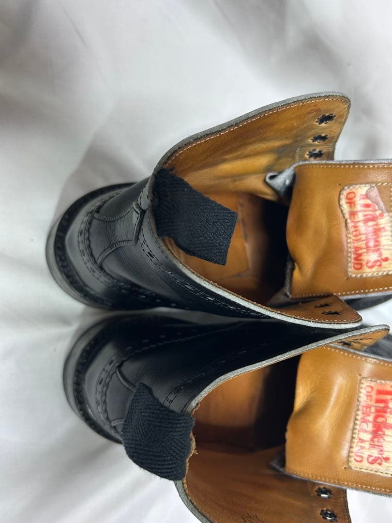 Tricker's / MALTON / M2508 / 黒 7.5 箱無し
