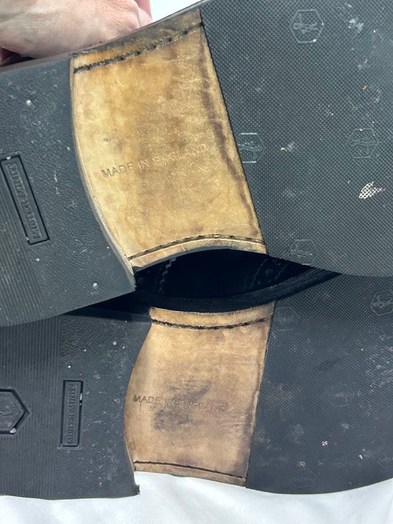 Tricker's / MALTON / M2508 / 黒 7.5 箱無し