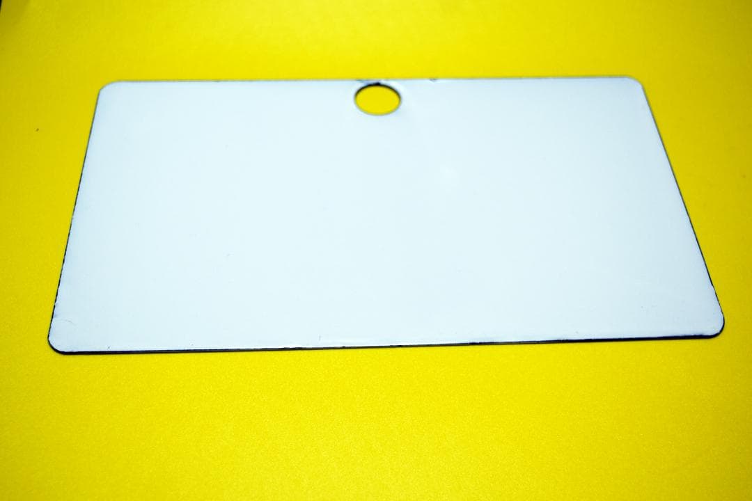 鉄道 宗谷 愛称板 裏無 美品