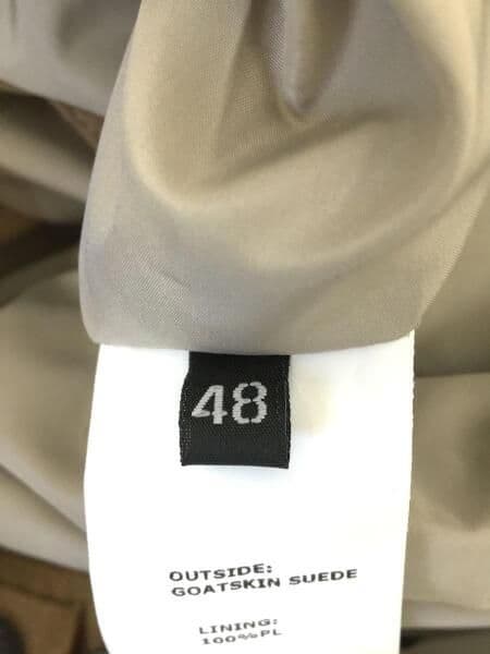 EMMETI スエードジャケット ブラウン