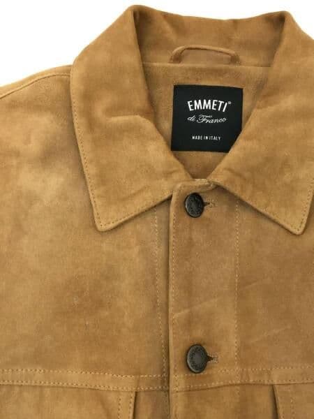 EMMETI スエードジャケット ブラウン