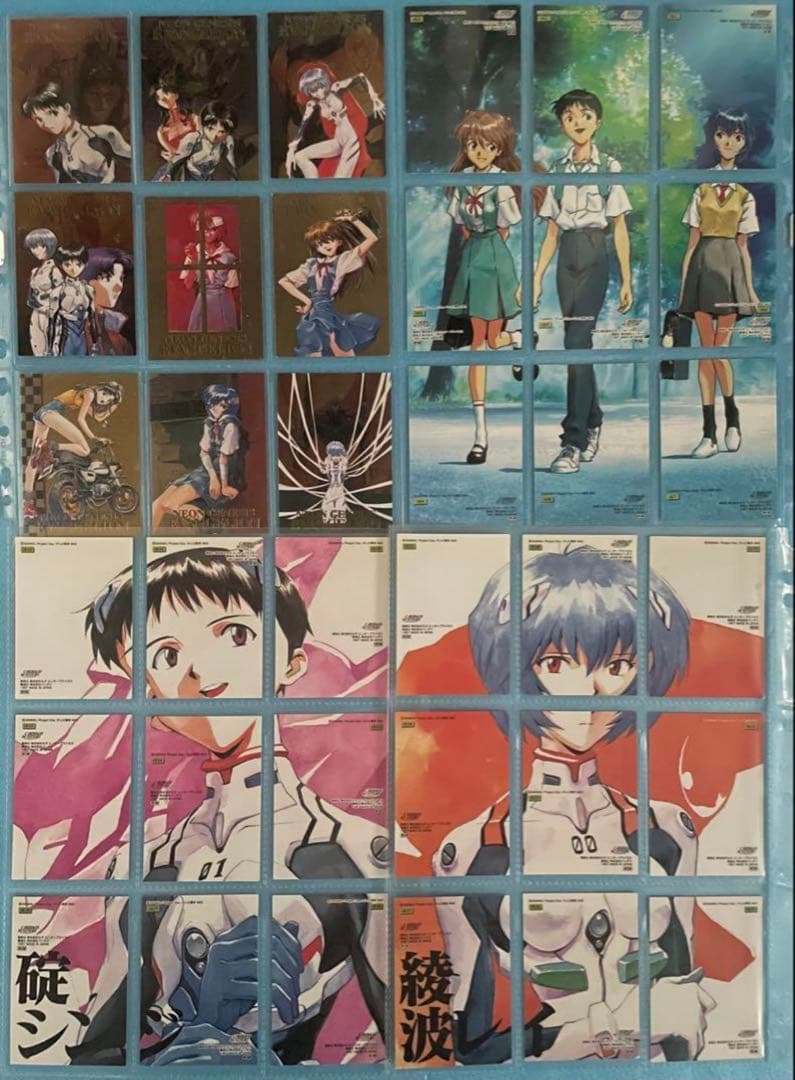 エヴァンゲリオン カードダスマスターズ 第壱集 第弐集 コンプ 他特典