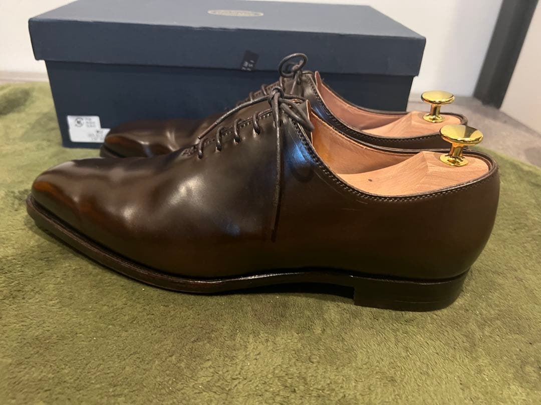 最終値下　クロケット＆ジョーンズ ALEX ダークブラウン コードバン 6.5E