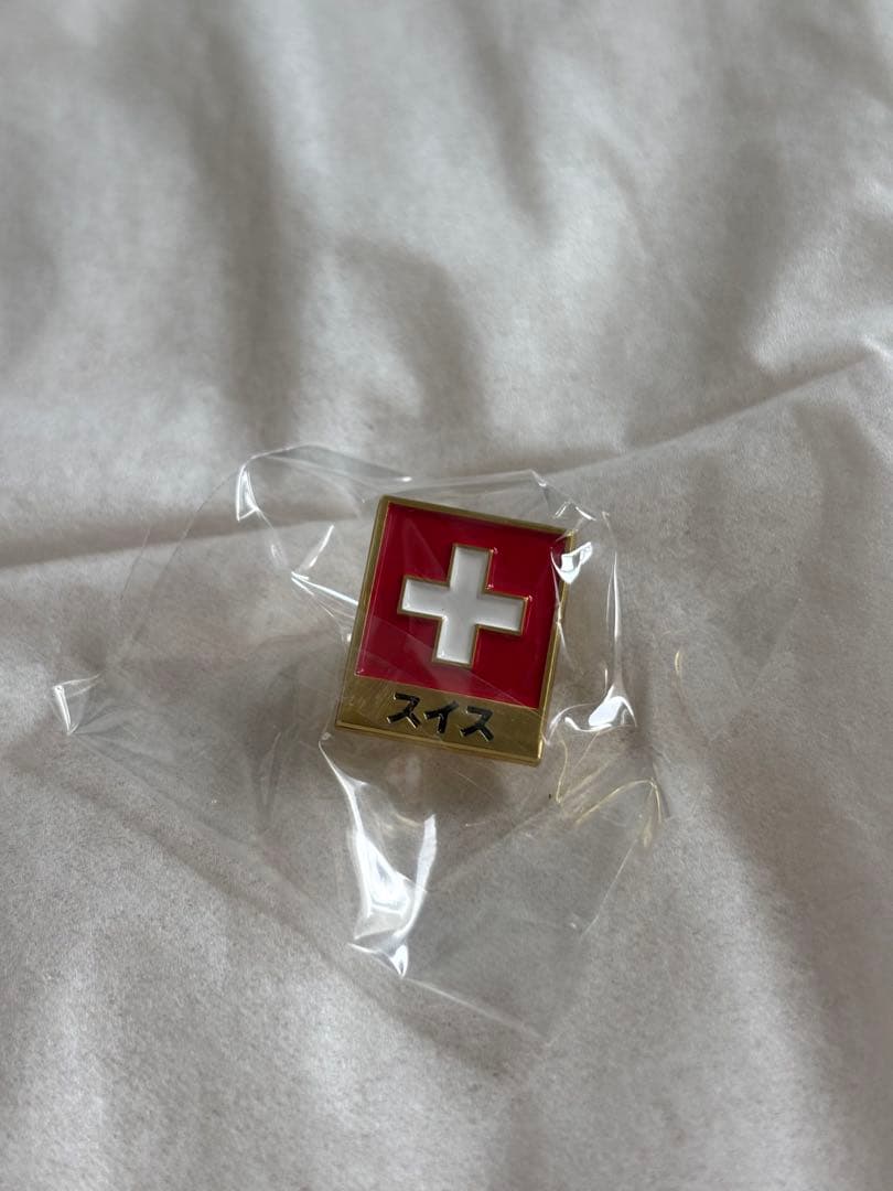 【プロフご一読】ゆき様　5点EXPO 2025 大阪関西万博スイス館ピンバッジ