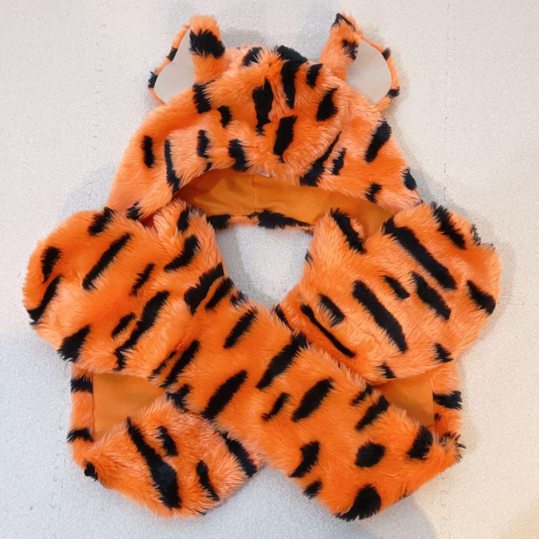 マフラーファンキャップ チェシャ猫 ティガー 101匹わんちゃん 3点