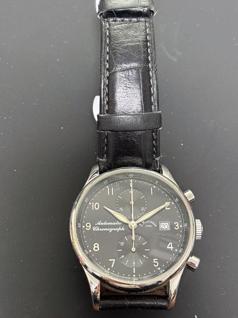 E.MARINELLA7061.3 自動巻クロノValjoux7750廃番 希少