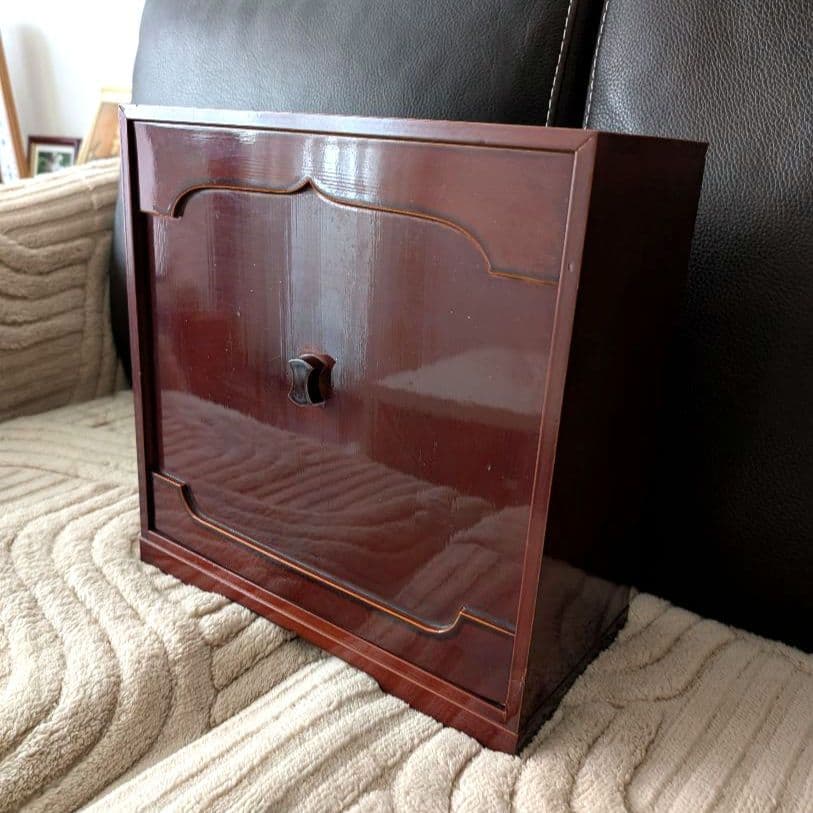 能 観世流謡本】携帯用ポケット版 全157冊 木製引き出し収納付き