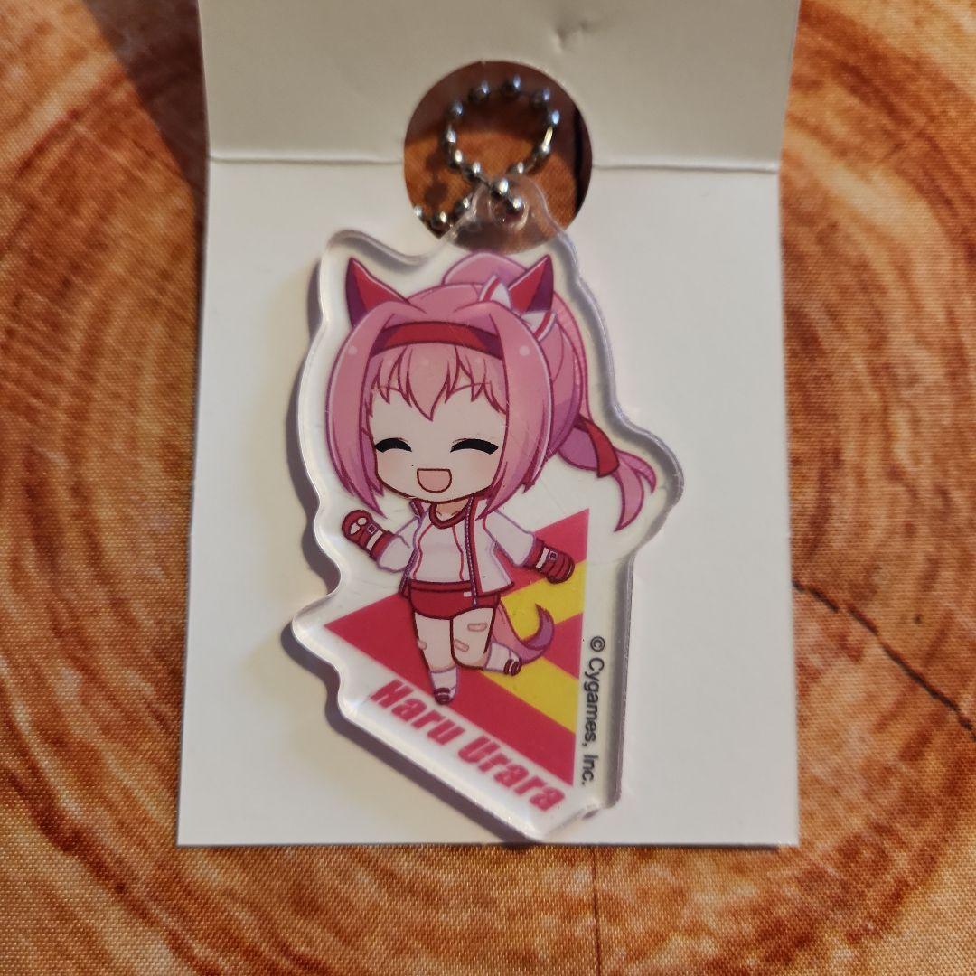 ウマ娘 アクリルキーホルダー ハルウララ ダイソー - メルカリ