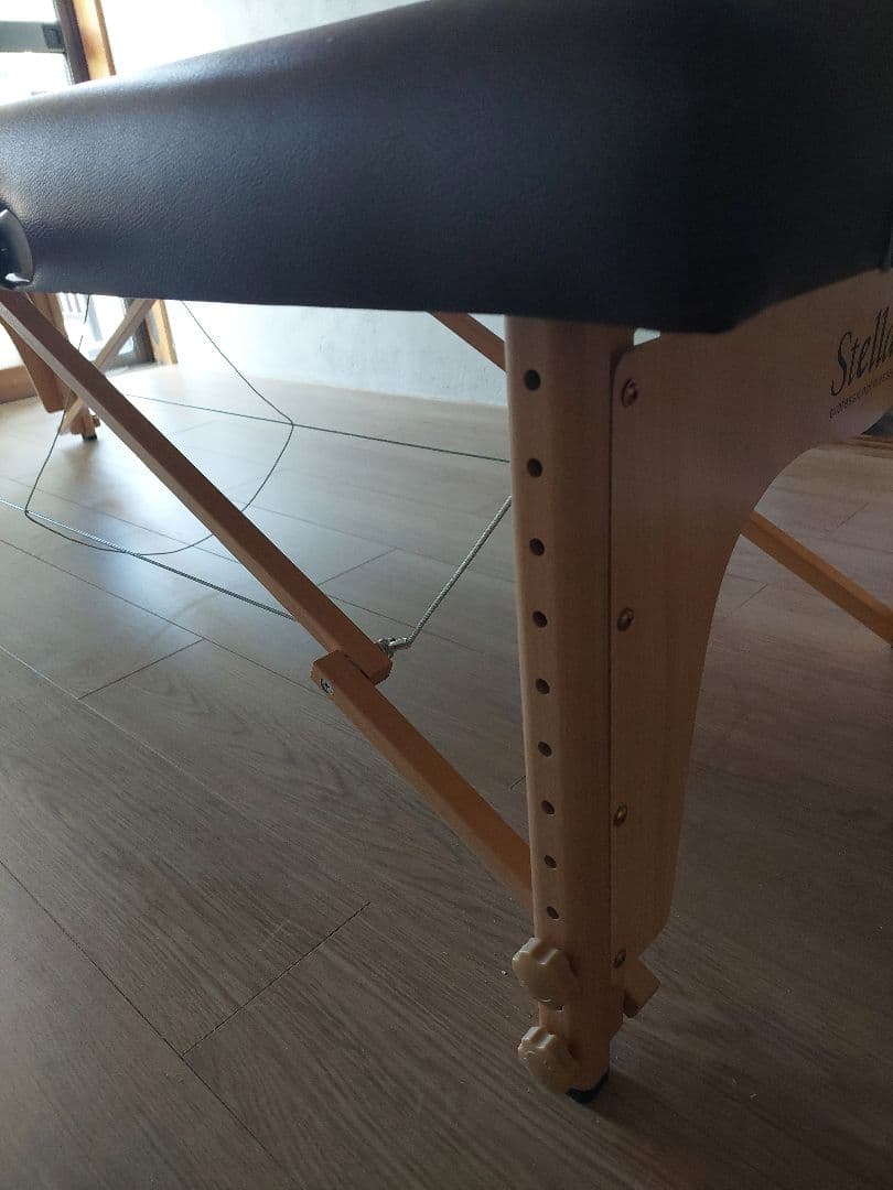 B-78】Stella mini 折りたたみ式マッサージ ベッドブラウン