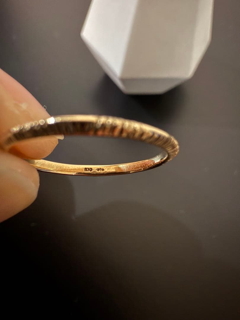 ete K10 PGリング ピンクゴールド