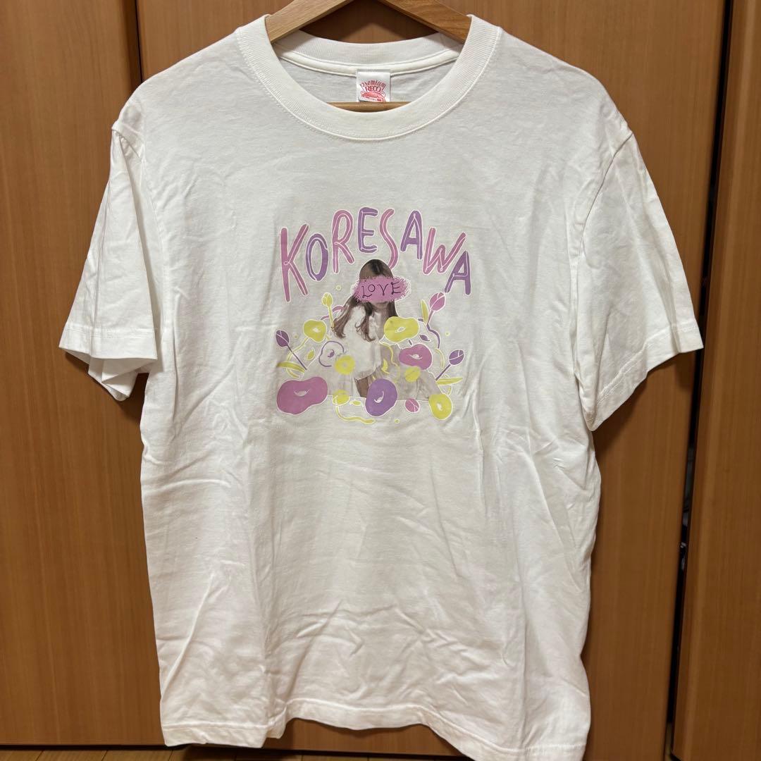 コレサワ アー写Tシャツ ホワイト コレサワ アー写Tシャツ ホワイト