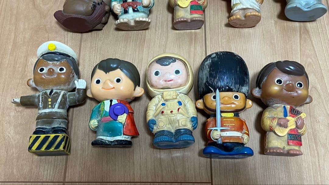 富士銀行ぼくちゃんソフビ14体セット