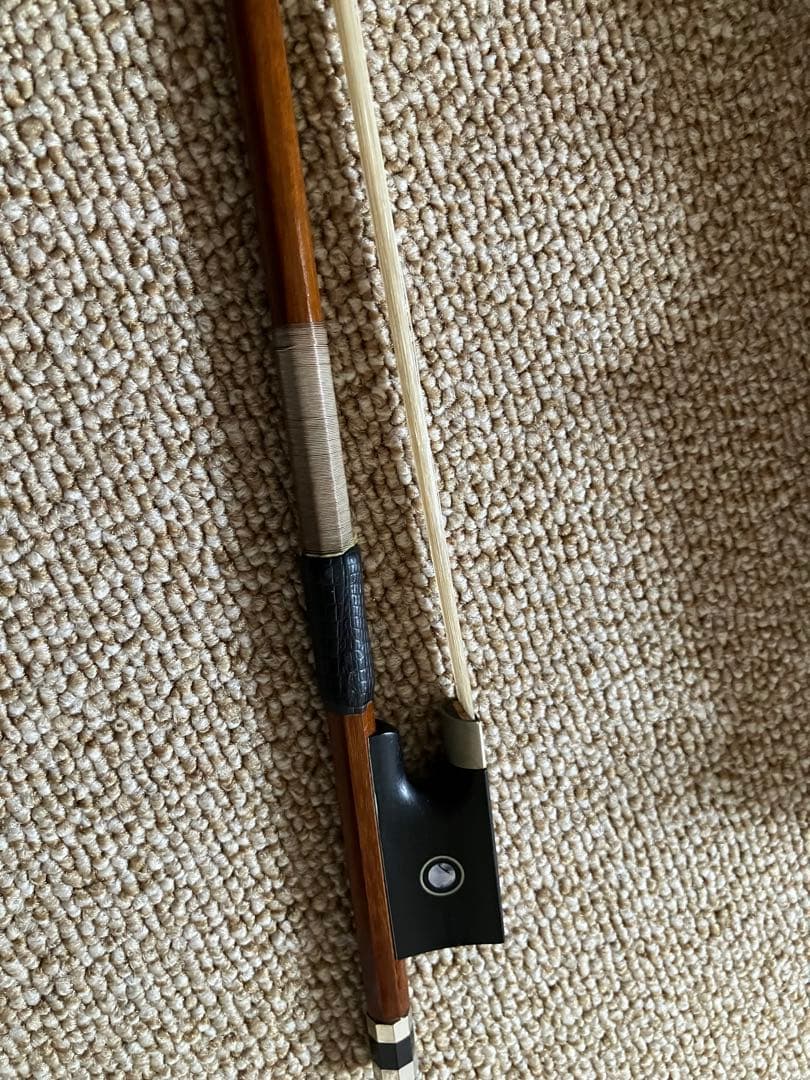 分数バイオリン 3/4　カルロジョルダーノ　未使用分数弦2本付