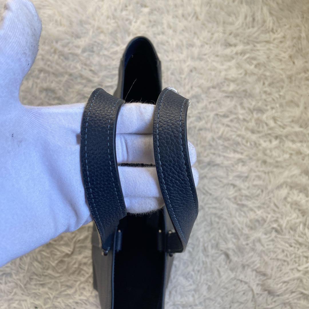 未使用級 coach ビジネス トート ダークネイビー ダブルハンドル