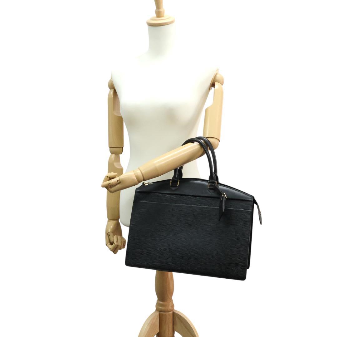 美品 ルイヴィトン リヴィエラ エピ ノワール ハンドバッグ M48182 黒