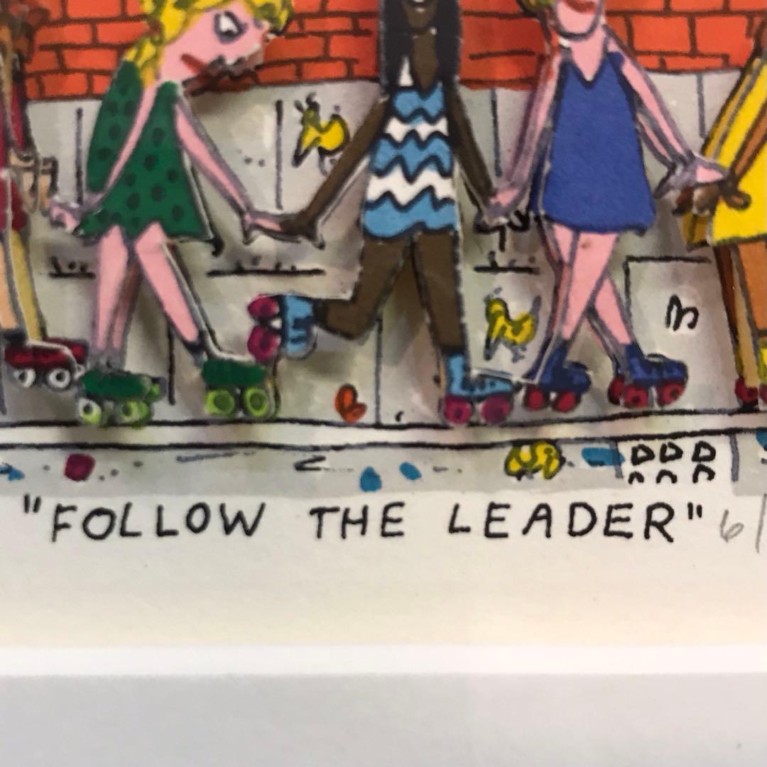 ジェームスリジィ 3D 希少 特別額装入り FDLLOW THE LEADER - メルカリ