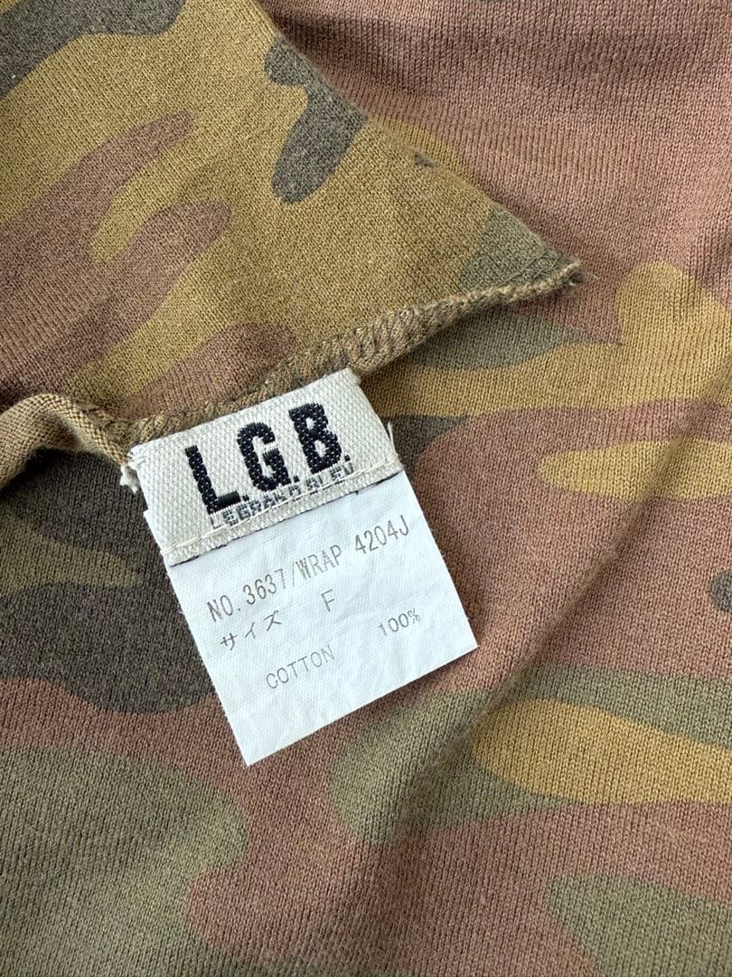 初期LGB 新品未使用 CAMO タンクトップ&大判ストール ルグランブルー