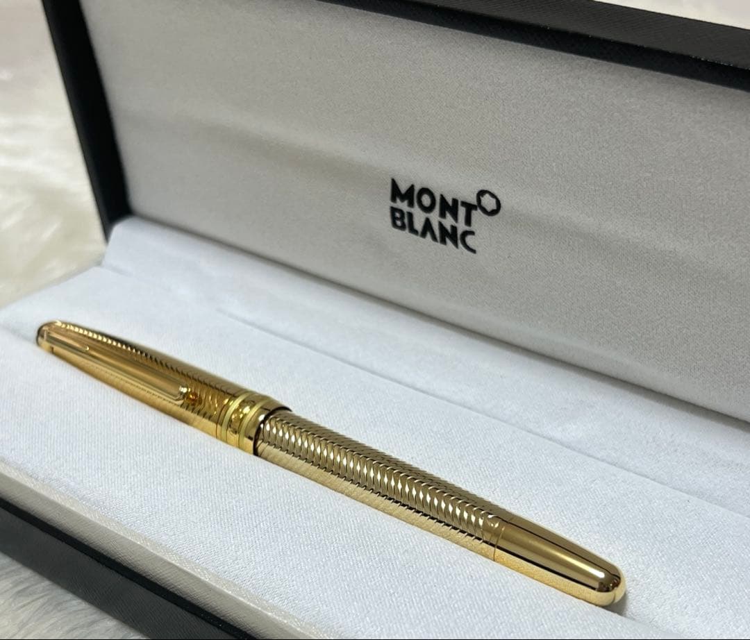 MONTBLANC マイスターシュタックボールペン ゴールド