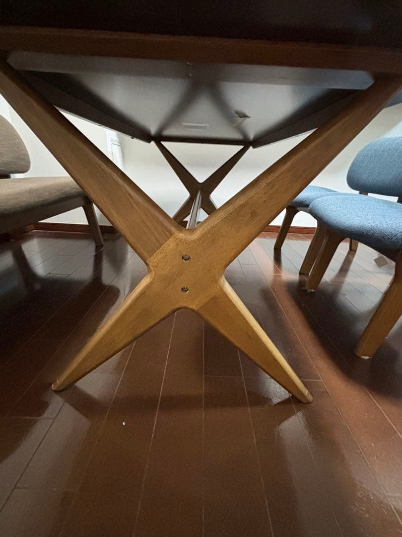 NITORI リビングダイニングテーブル4点セット 160cm 4-5 人