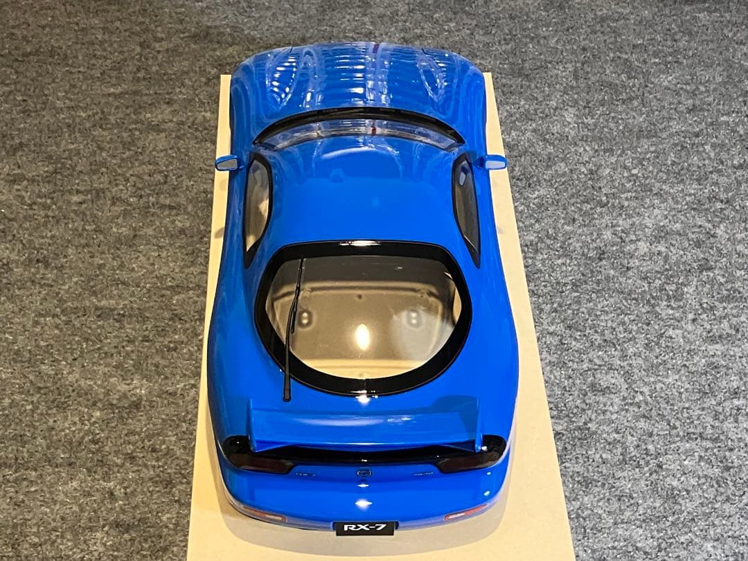 タミヤ ラジコン マツダRX-7 塗装済 スペアボディ ブリリアントブルー