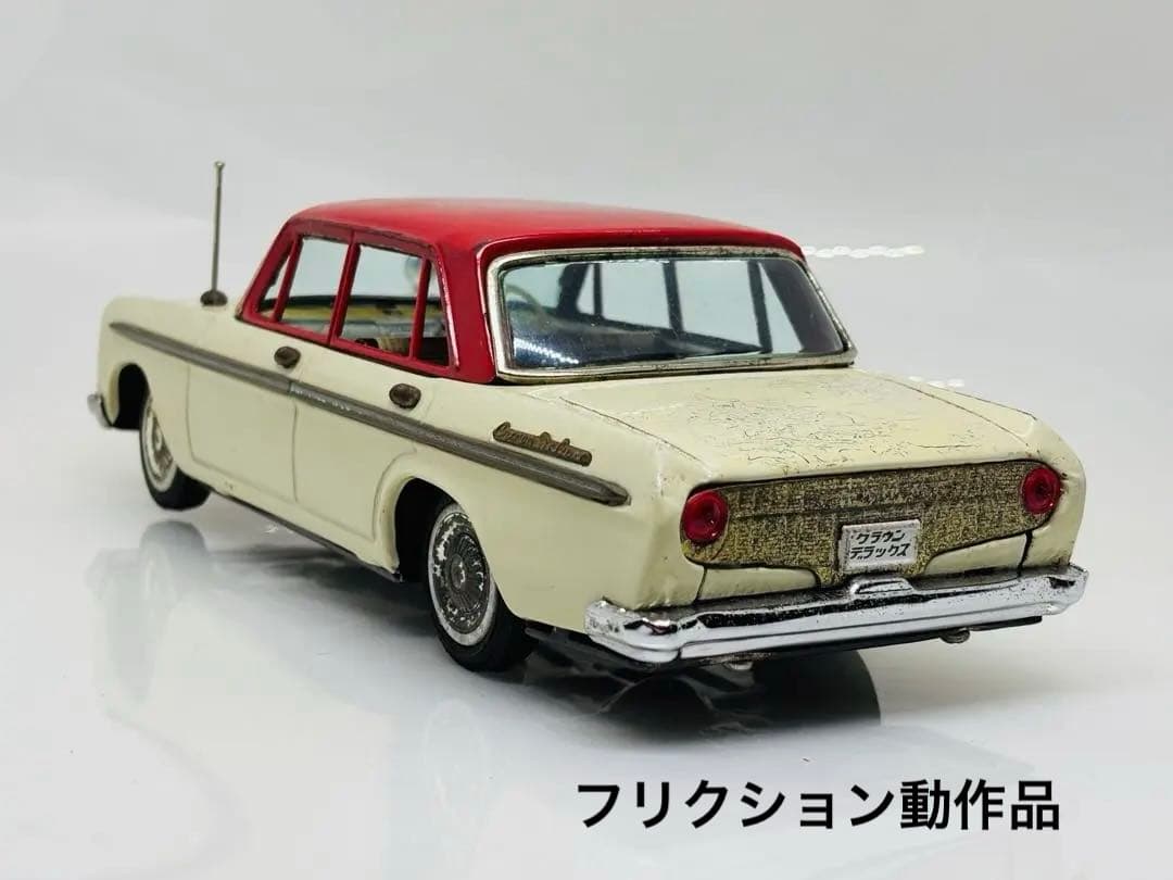 モ*ガ様 萬代屋バンダイ当時物ブリキトヨペットクラウンDX1964年発売赤箱シリ
