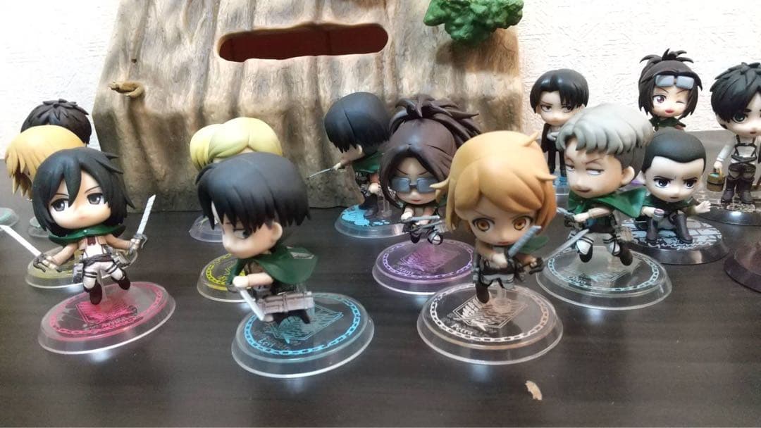 進撃の巨人一番くじ ちびきゅんキャラセットまとめ売り