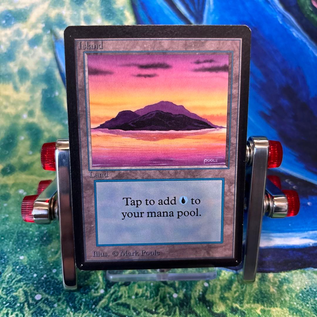 199 《島/》B MTG ベータ　β [LEB] 基本土地