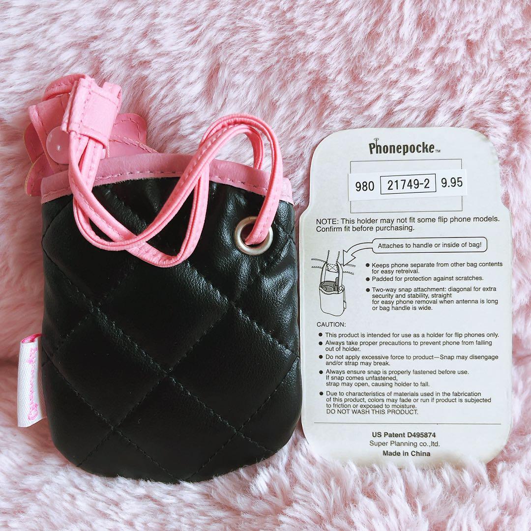 希少激レア　チャーミーキティ　携帯ケース　USA 2005 平成レトロ　サンリオ