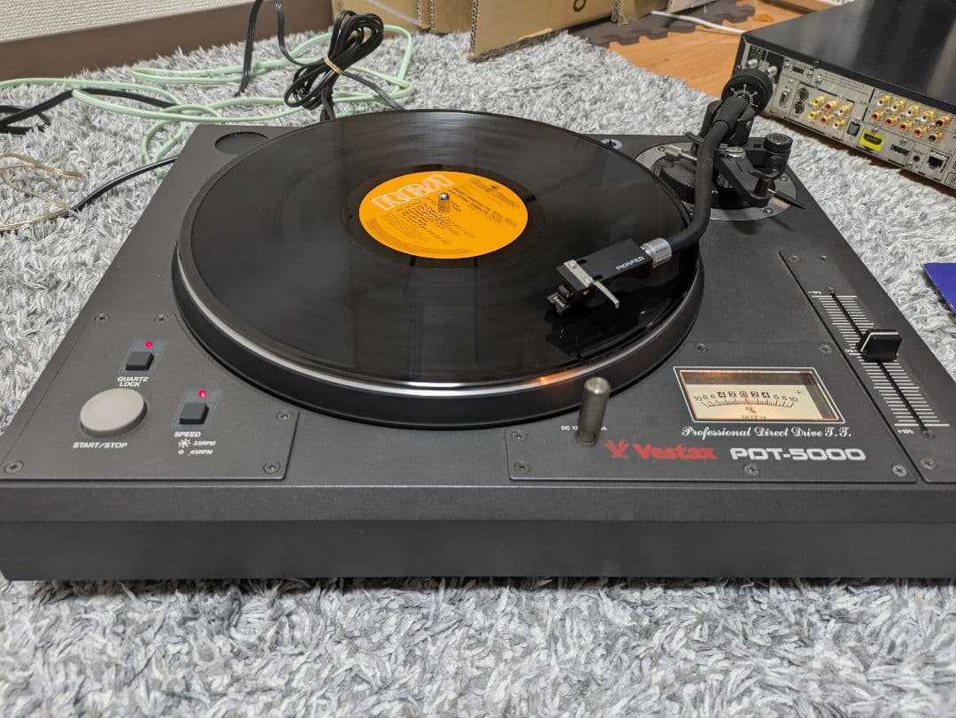 希少・動作確認済み】VESTAX PDT-5000 ターンテーブル DJ