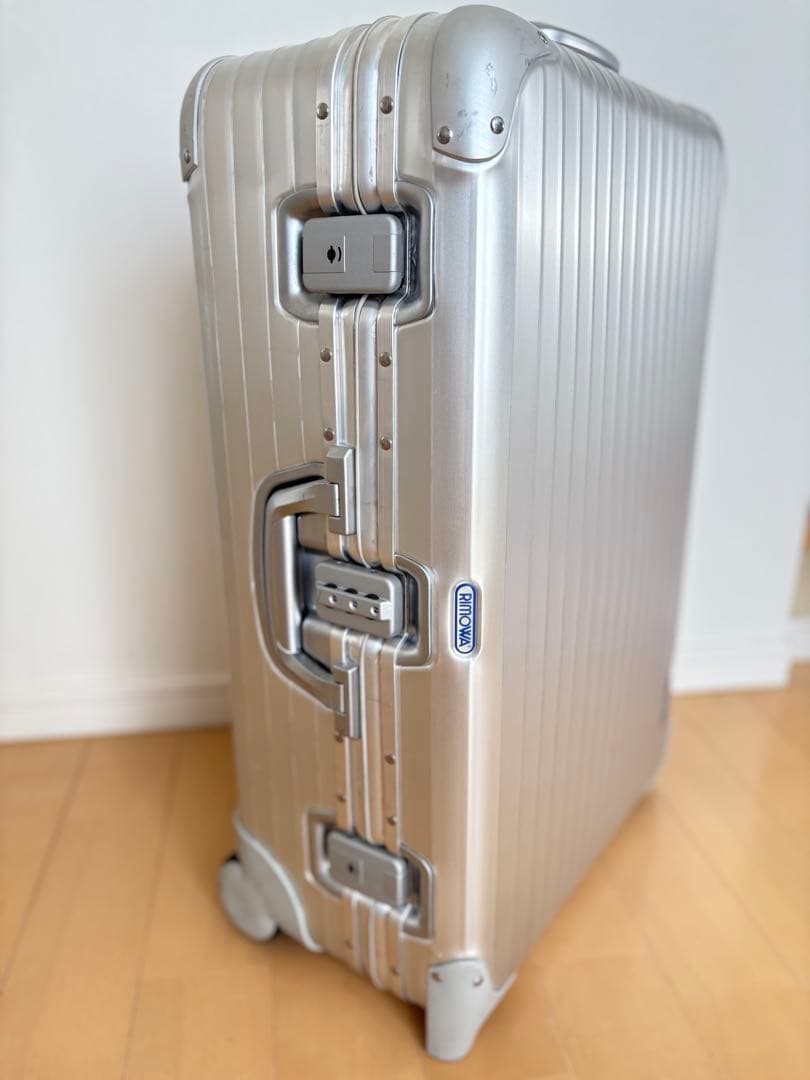 難ありRIMOWA スーツケース トパーズ クラシック No.6228 シルバー