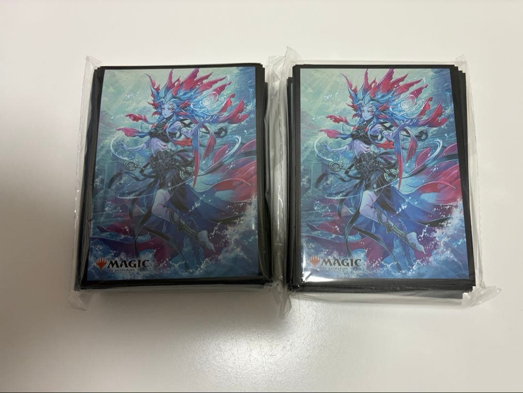 mtg ティシャーナの潮縛り デッキケース、プレイマット、スリーブ2個