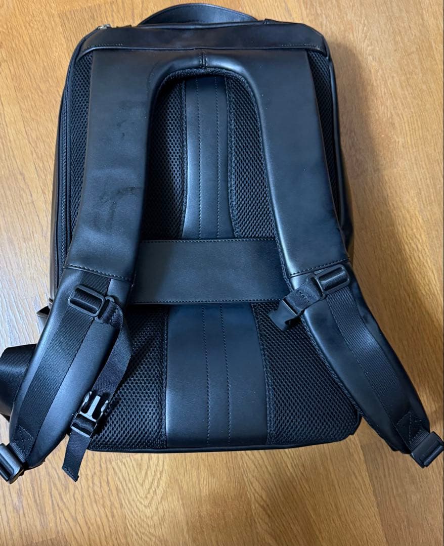 ブラック ビジネスバッグ 合成皮革