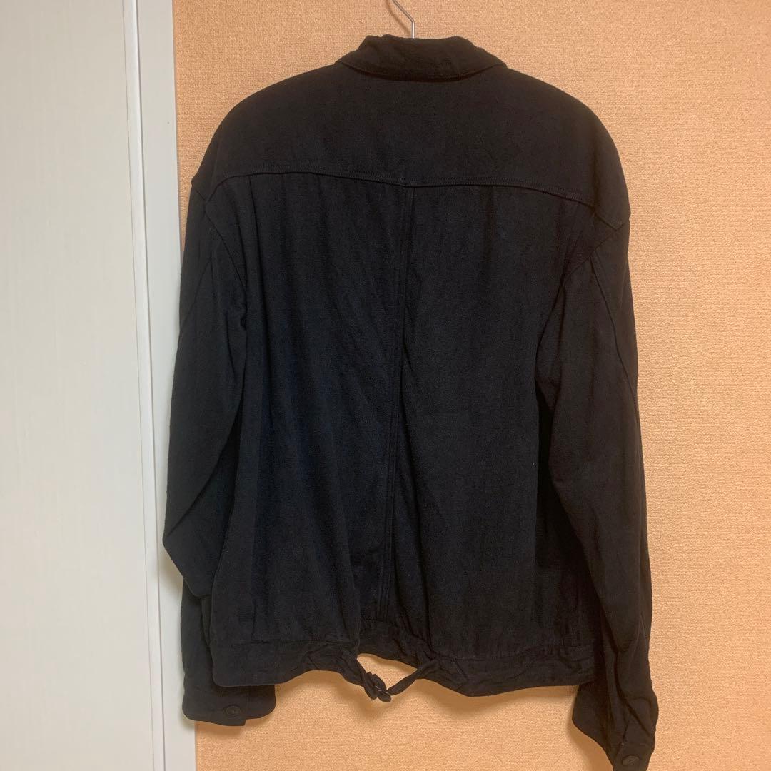 【大幅値下げ中】【COMOLI】シルクネップTYPE-1ST（黒,サイズ3）